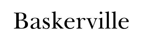 Baskerville Font